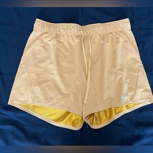 Nike Dri-FIT Yellow Shorts